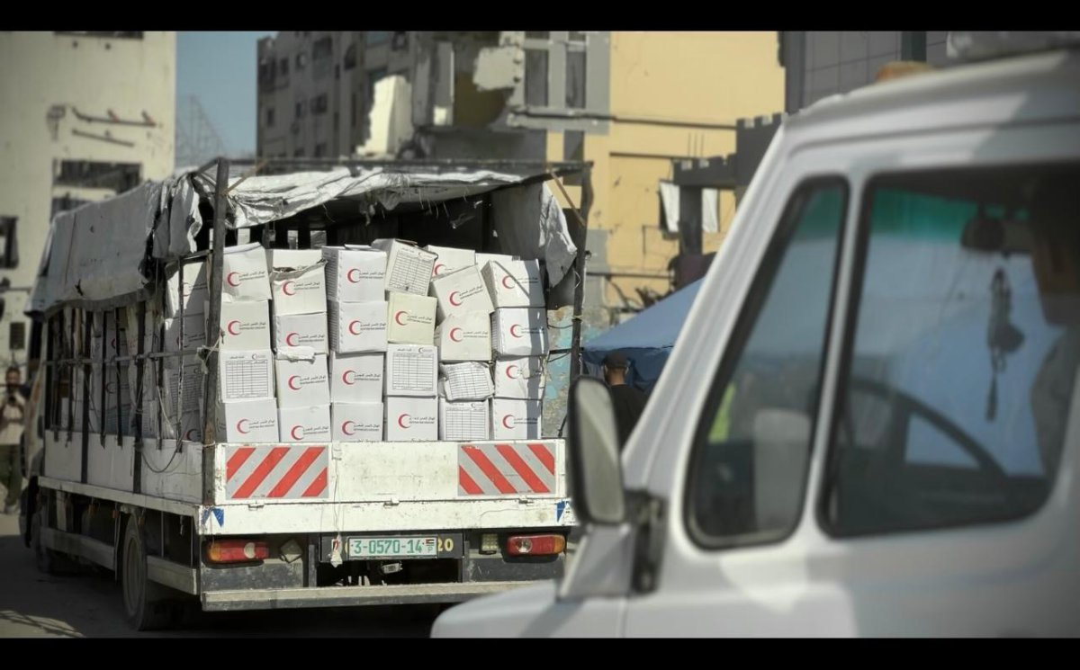 اللجنة المصرية تبدأ توزيع المساعدات الإغاثية في شمال قطاع غزة