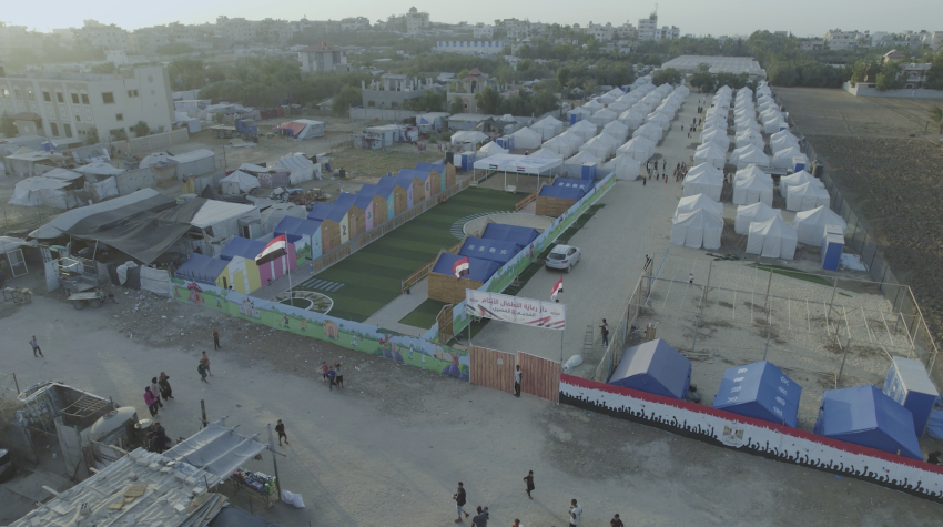 "مخيم رقم 8 – دار رعاية الأيتام" في غزة: نموذج إنساني يزرع الأمل وسط الركام