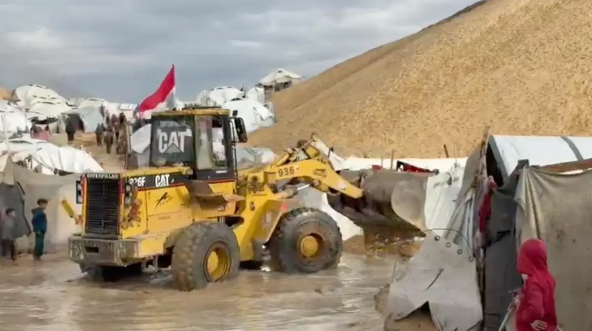 اللجنة المصرية تكثّف تدخلاتها الإغاثية خلال فترة المنخفض الجوي الحالي في قطاع غزة