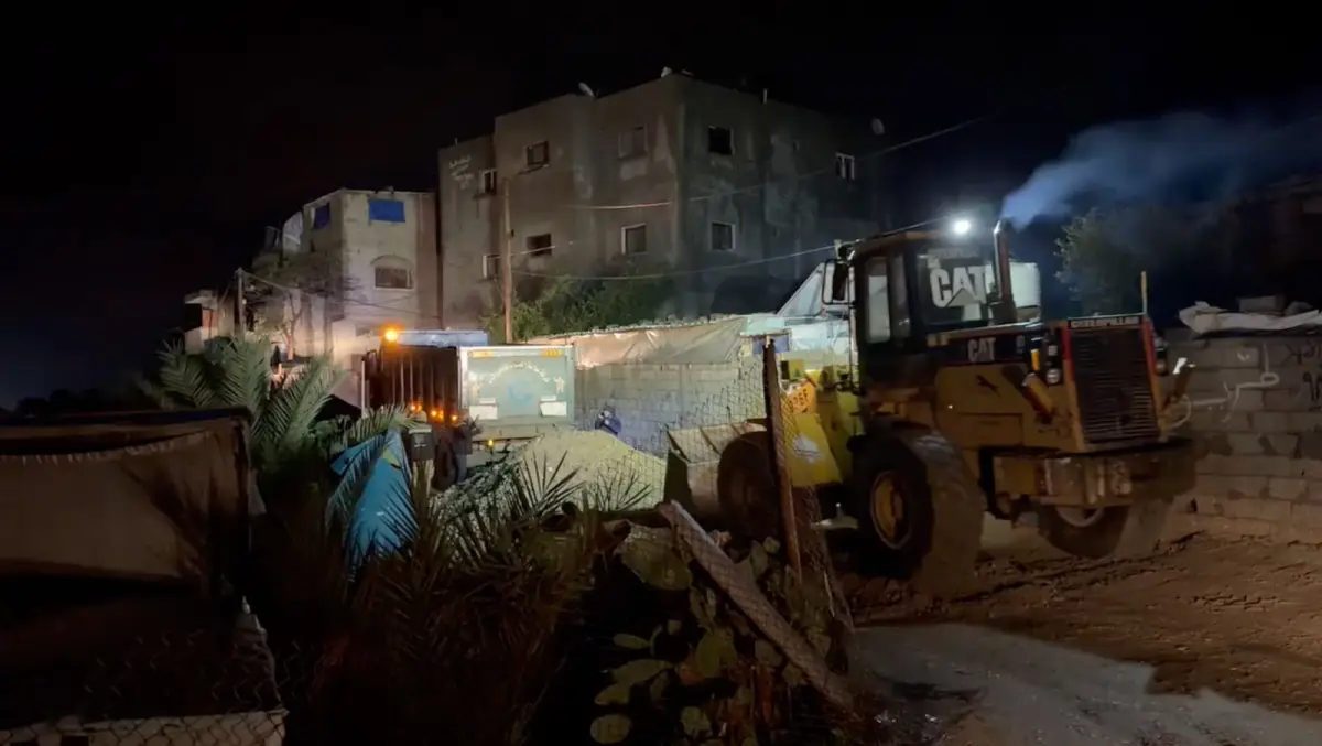 من الميدان: يوم مع طواقم اللجنة المصرية خلال المنخفضات الجوية