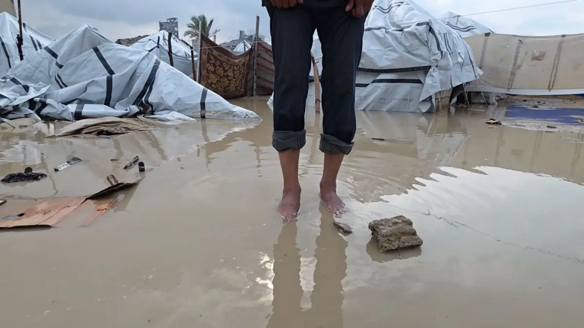 من الميدان: يوم مع طواقم اللجنة المصرية خلال المنخفضات الجوية