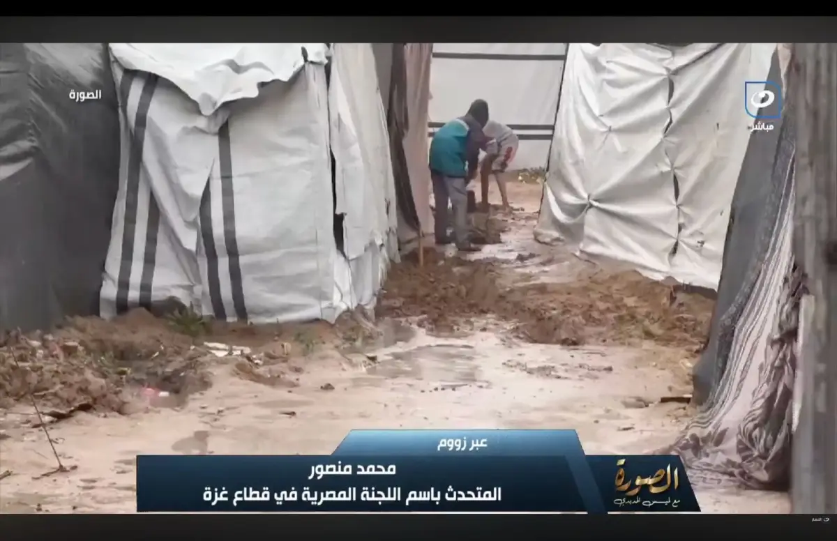 قناة النهار ولميس الحديدي تسلطان الضوء على تدخلات اللجنة المصرية لدعم المتضررين في غزة