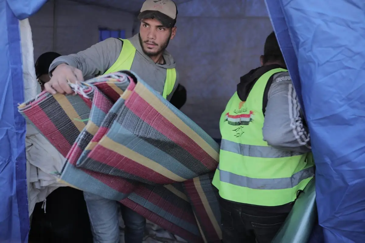 اللجنة المصرية تستجيب لأكثر من 1500 حالة طارئة وتقدم دعمًا متكاملًا للمتضررين