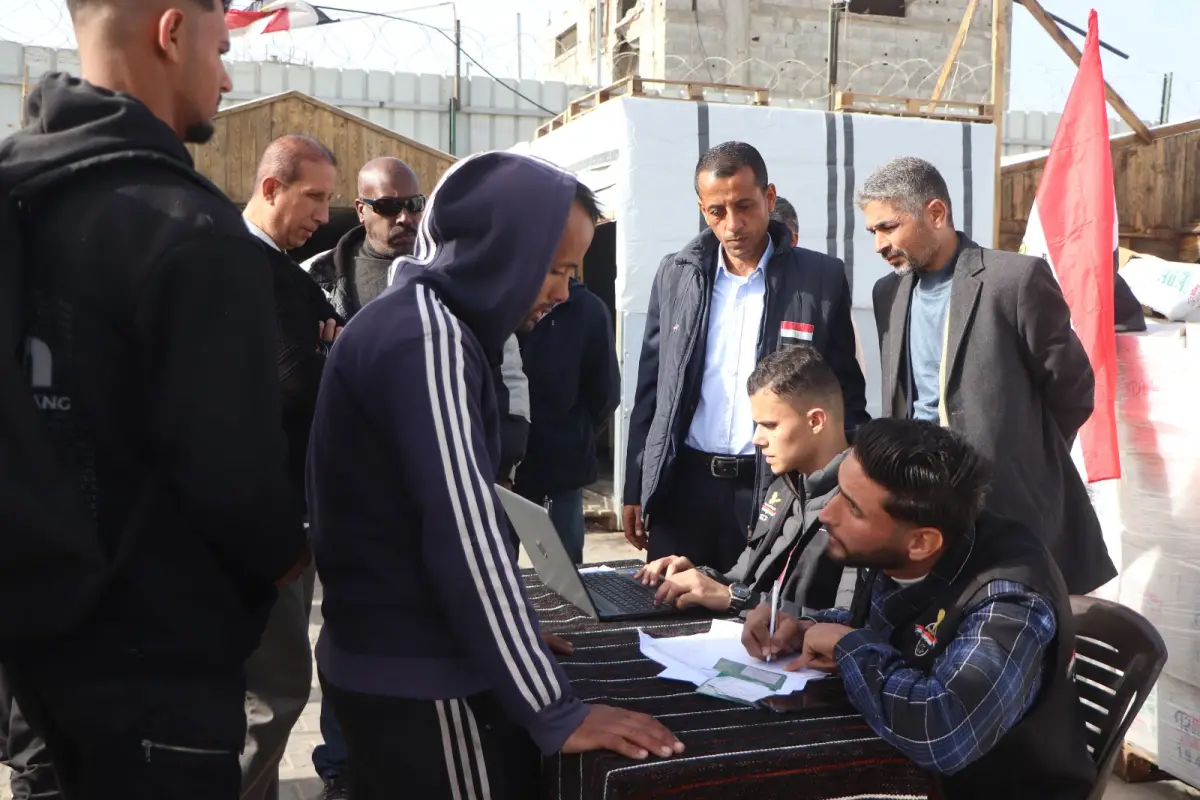 اللجنة المصرية تطلق حملة توزيع طرود غذائية لمرضى حساسية القمح في قطاع غزة