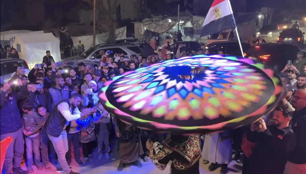 اللجنة المصرية تقوم بتنظيم حفلات مديح نبوي في قطاع غزة