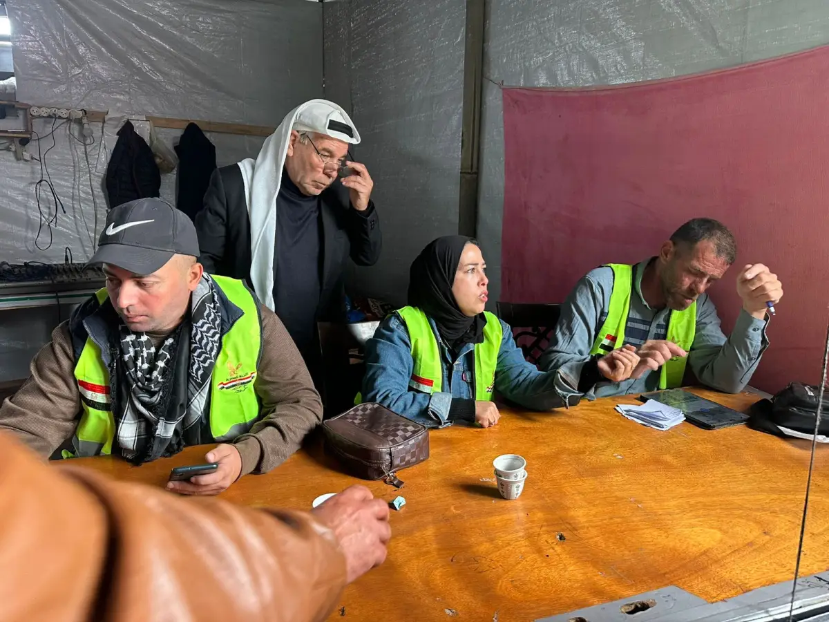 اللجنة المصرية تبدأ حملة توزيع الطرود الغذائية في محافظة خانيونس