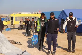 اللجنة المصرية تبدأ التسكين في مخيم الزهراء ضمن خطة إيواء شاملة لدعم النازحين في غزة