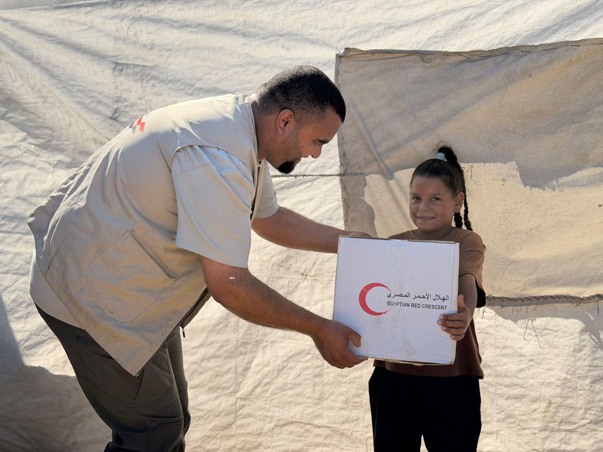 The Egyptian Committee for the Relief of the People of Gaza Cooperates with the Egyptian Red Crescent to Enhance Humanitarian Support