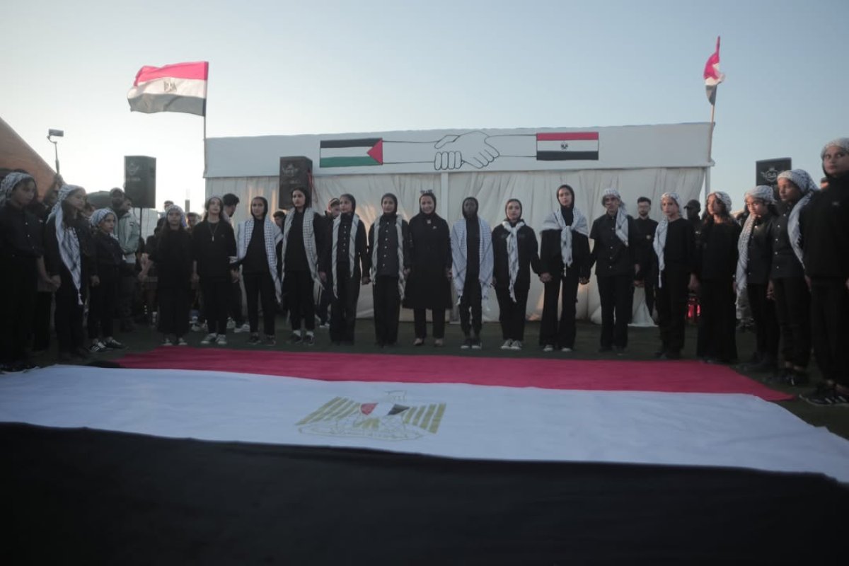 The Egyptian Committee Establishes “Camp No. 8” for Orphans and Widows in Gaza