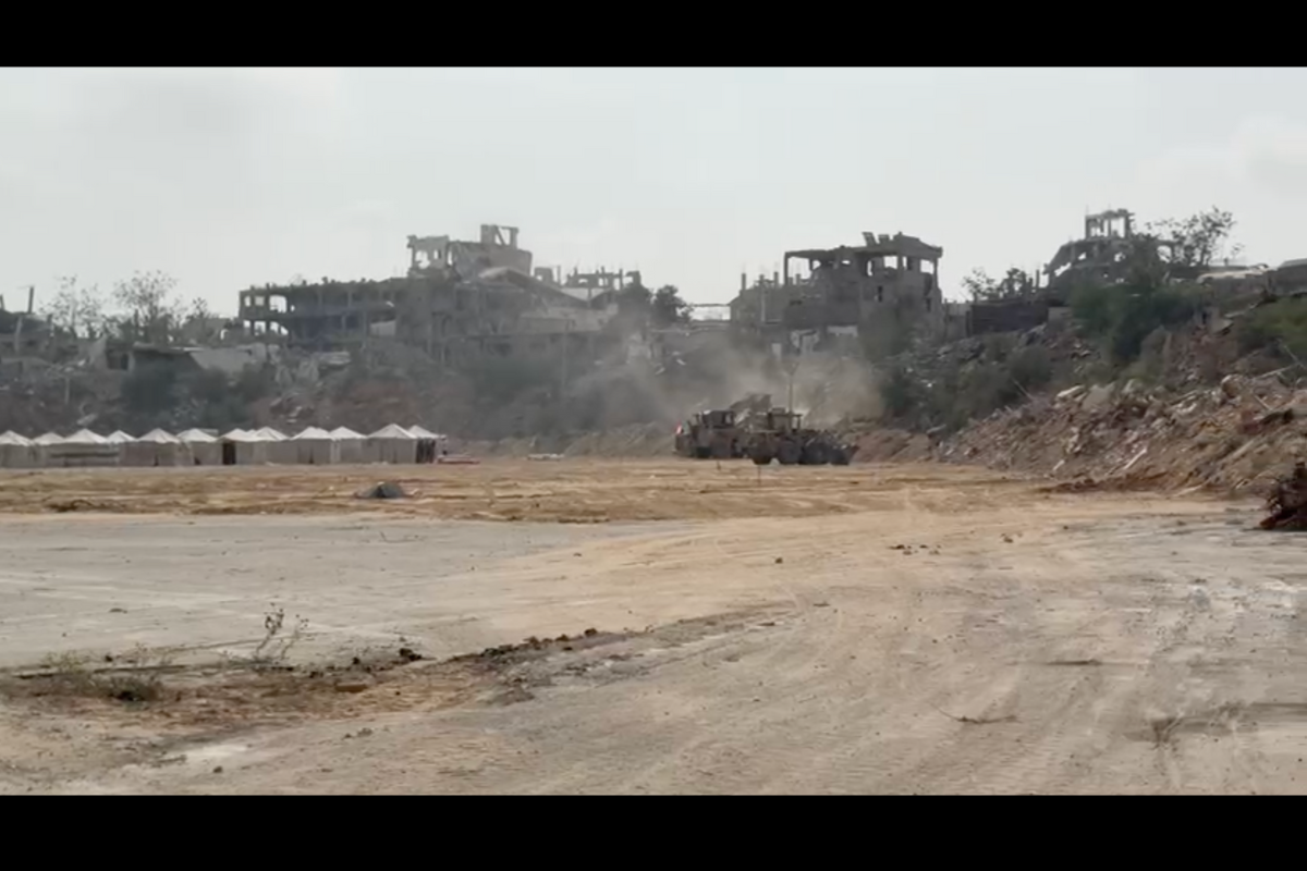 The Egyptian Committee Races Against Time to Establish Shelter Camps in Northern and Western Gaza City