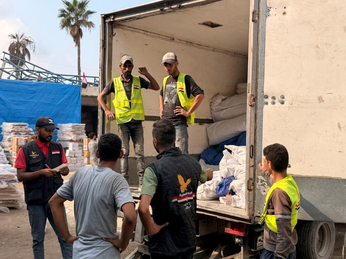 The Egyptian Committee Launches the “Hearts Beyond Borders” Campaign to Distribute Tens of Thousands of Humanitarian Aid Packages in Gaza