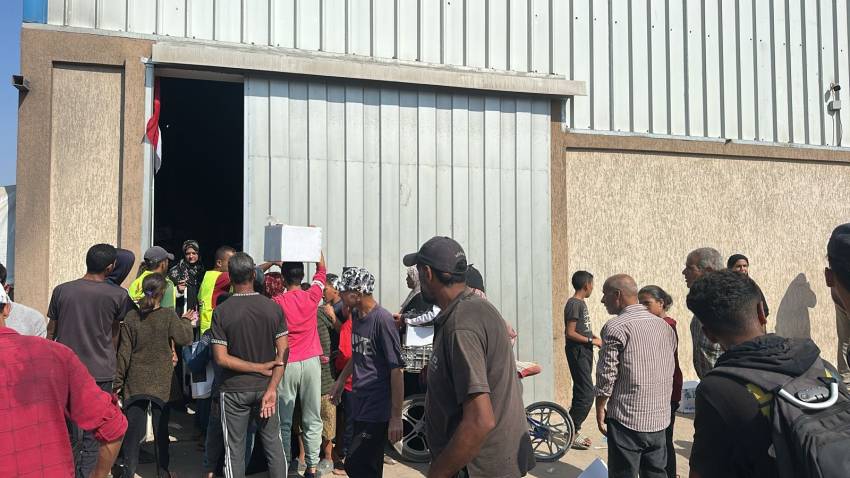 “Hearts Across Borders” Campaign Continues, Reaching Rafah’s Most Vulnerable Families with Humanitarian Aid