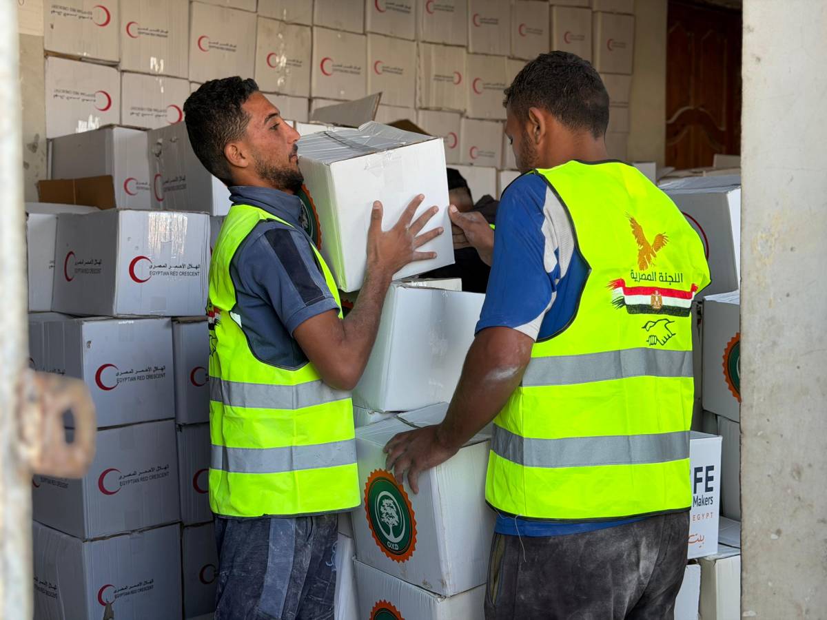 Egyptian Committee Launches Phase Two of ‘Hearts Across Borders’ in  Khan Yunis