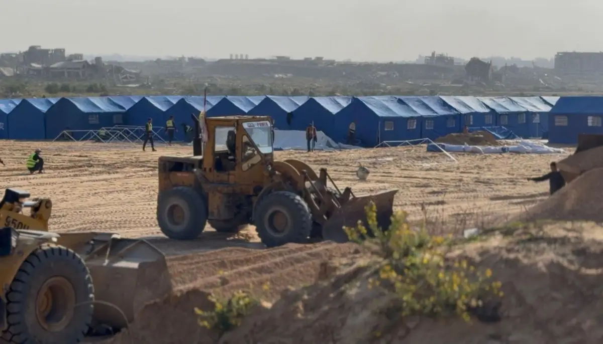 Egyptian Committee Continues Preparations of the Netzarim Camp to Accommodate Affected Families