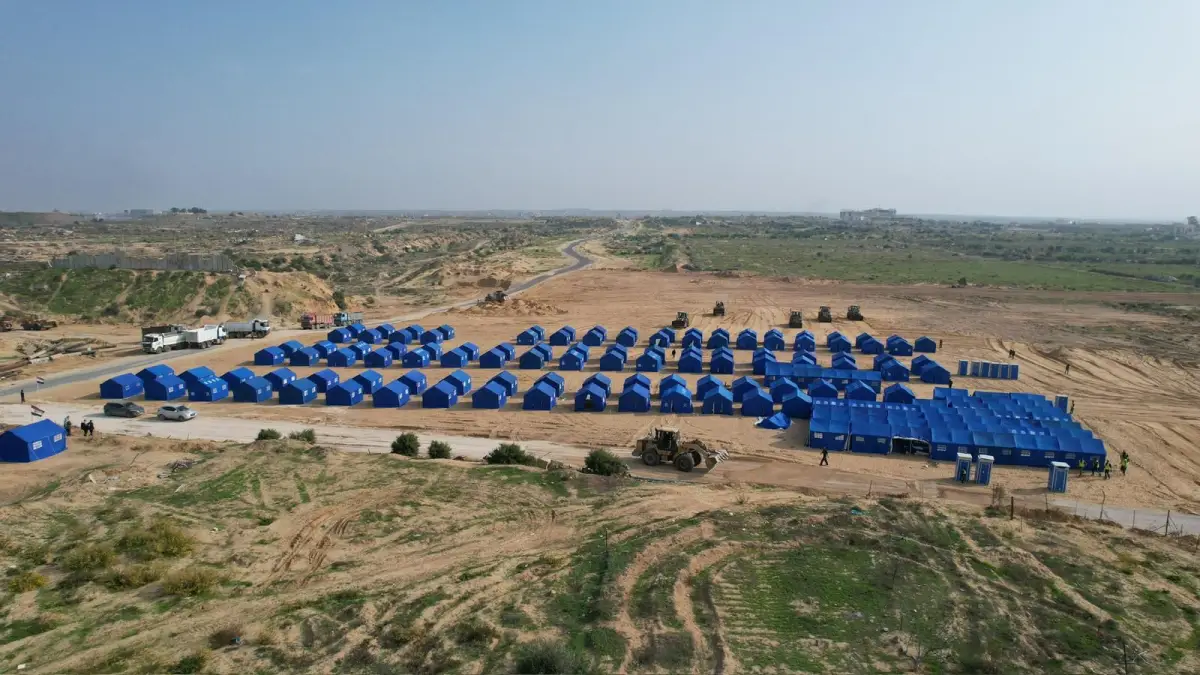 Egyptian Committee Continues Preparations of the Netzarim Camp to Accommodate Affected Families