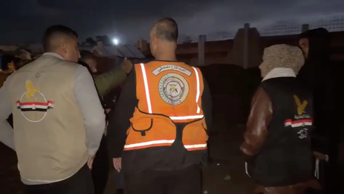 On the Frontlines: A Day with Egyptian Committee Teams Amid Adverse Weather Conditions in Gaza