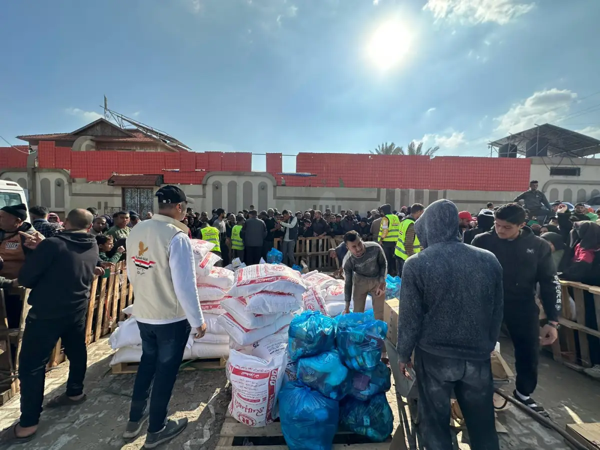 Egyptian Committee Continues Southern-to-Northern Gaza Relocations, Providing Comprehensive Shelter Aid