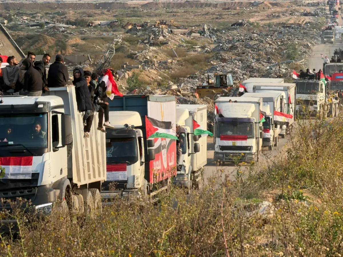 Egyptian Committee Continues Southern-to-Northern Gaza Relocations, Providing Comprehensive Shelter Aid