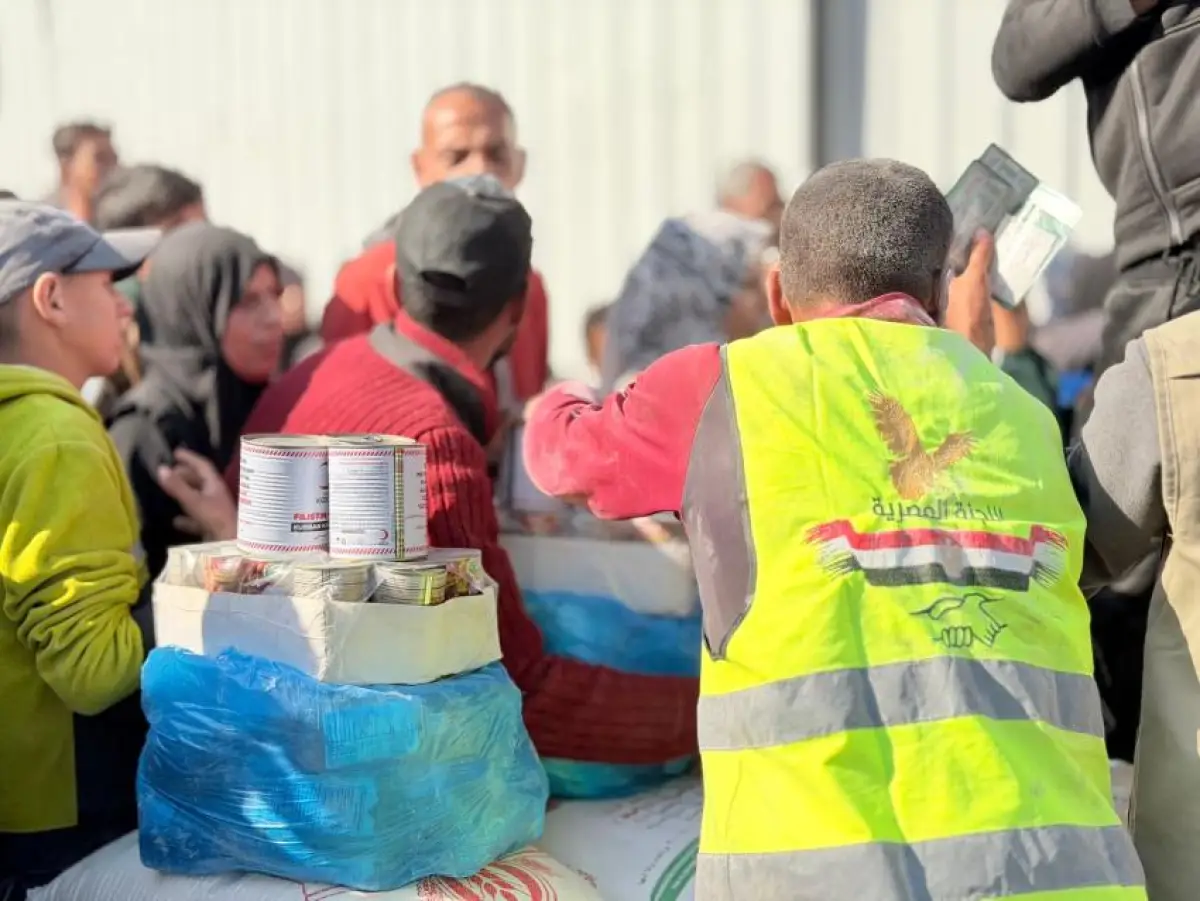 Egyptian Committee Distributes Over 90,000 Food Parcels in Khan Yunis, Prepares Next ‘Hearts Across Borders’ Phase in Gaza City