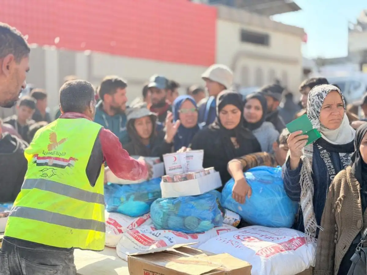 Egyptian Committee Distributes Over 90,000 Food Parcels in Khan Yunis, Prepares Next ‘Hearts Across Borders’ Phase in Gaza City