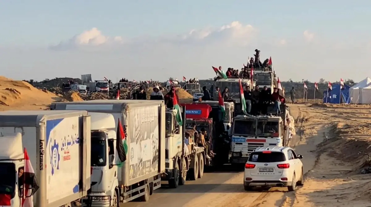 Egyptian Committee Coordinates Fourth Batch Return of Displaced Families from Southern to Northern Gaza Amid Devastating Humanitarian Scenes