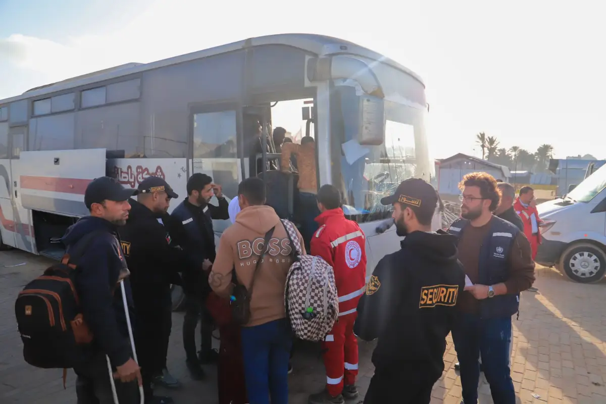 Egyptian committee welcomes returnees to Gaza Strip