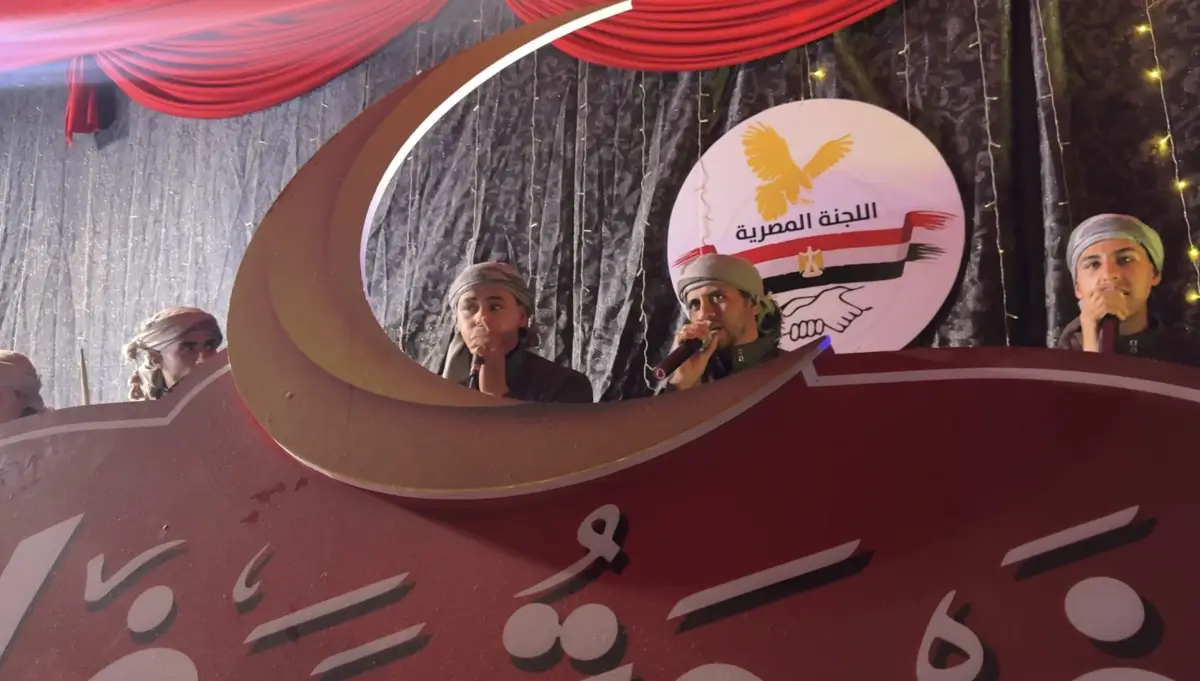 The Egyptian Committee organizes concerts in praise of the Prophet in the Gaza Strip