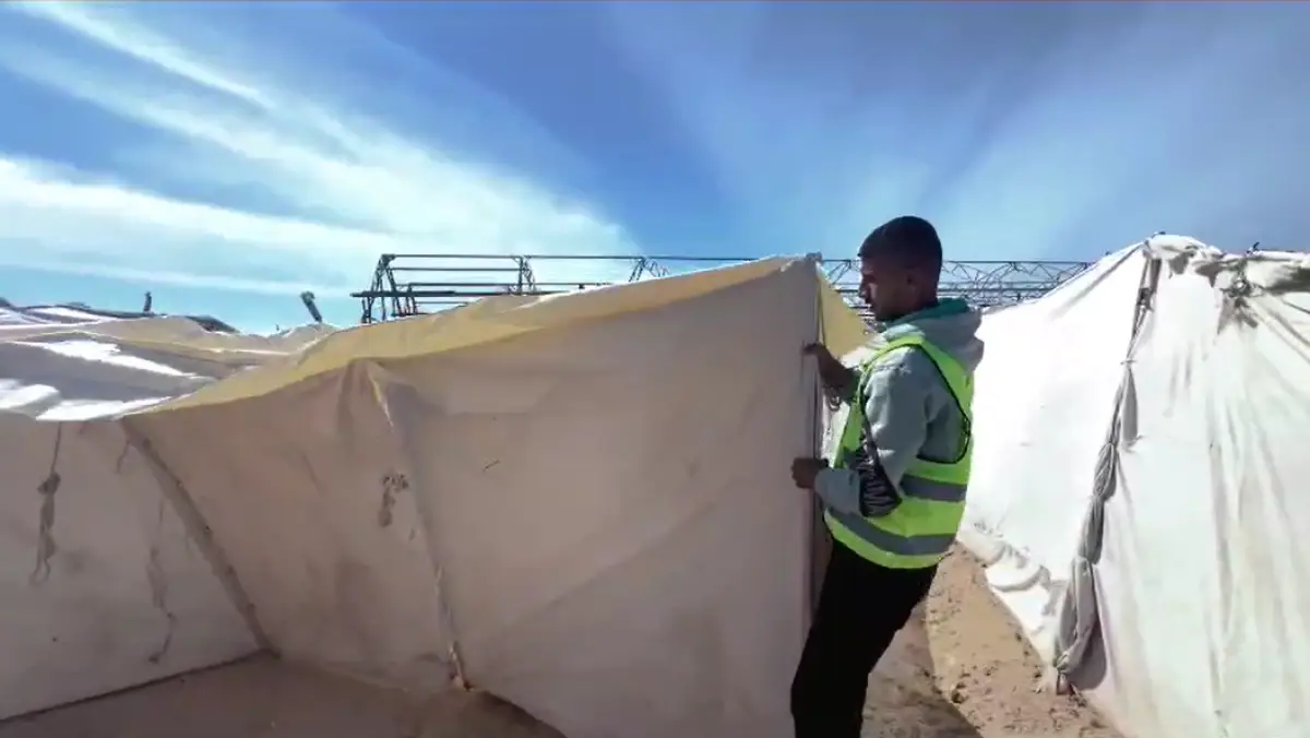 The Egyptian Committee’s Efforts During the Recent Storm