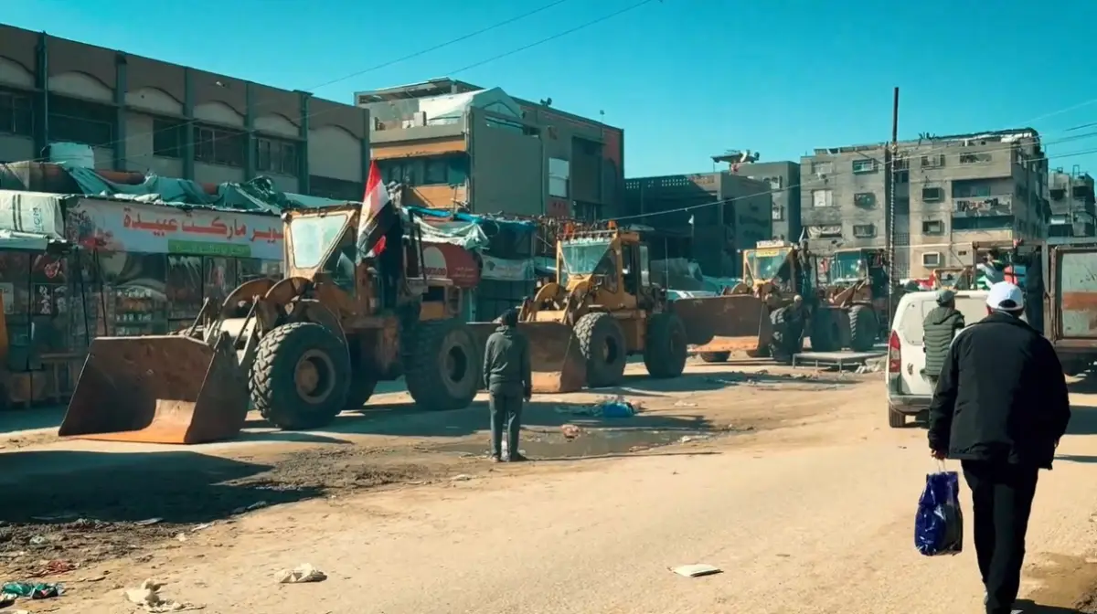 The Egyptian Committee’s Efforts During the Recent Storm