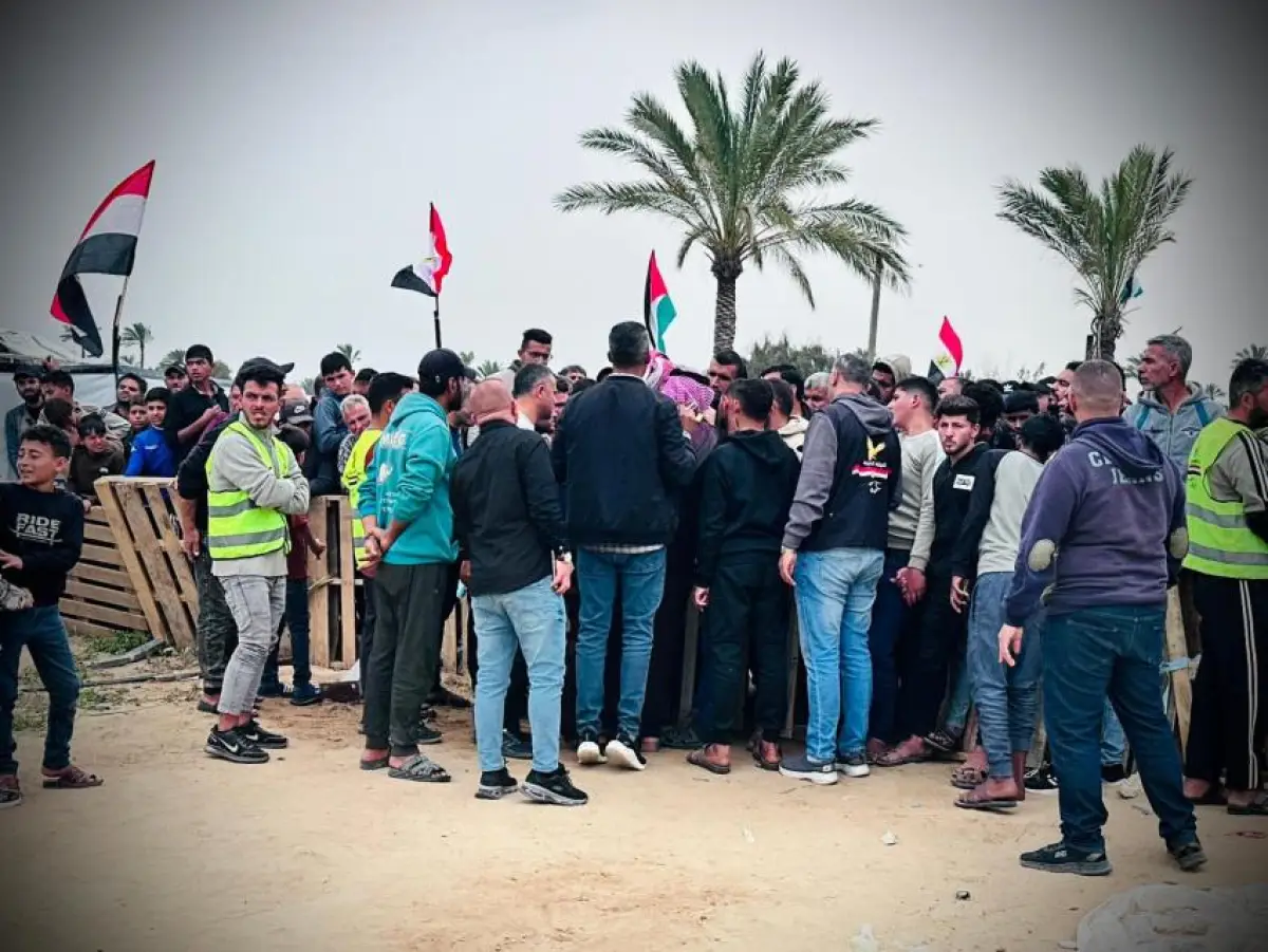 The Egyptian Committee Begins a Campaign to Distribute Food Parcels in Khan Yunis Governorate