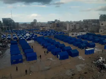 Storm Safety Protocols for Gaza Camp Residents