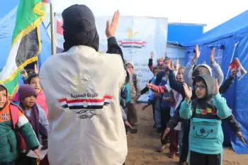 The Egyptian Committee continues to support education for children in camps and shelter centers.