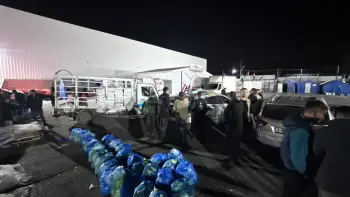 Distribution of Suhoor Meals to Those Observing I'tikaf in Mosques Across the Gaza Strip