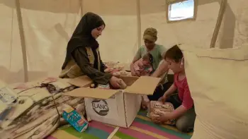 The Egyptian Committee’s Efforts During the Recent Storm